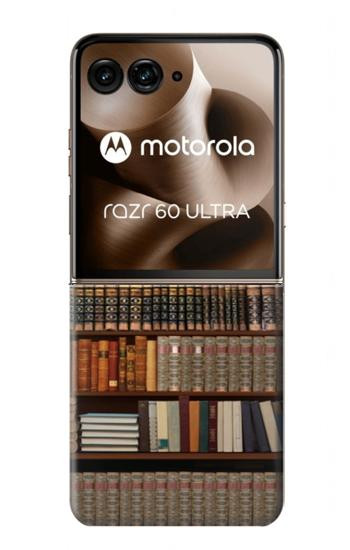 S3154 Bookshelf Case For Motorola Razr 70 Ultra, 60 Ultra, 50 Ultra, Ultra 2026, Ultra 2025