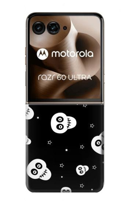 S3261 Smile Skull Halloween Pattern Case For Motorola Razr 60 Ultra, Razr Ultra 2025