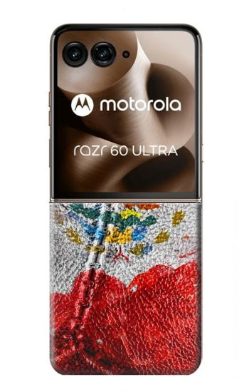 S3314 Mexico Flag Vinatage Football Graphic Case For Motorola Razr 70 Ultra, 60 Ultra, 50 Ultra, Ultra 2026, Ultra 2025
