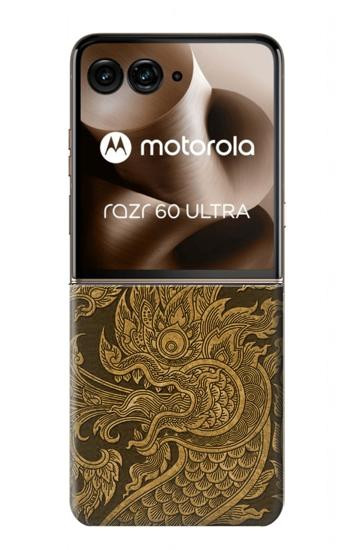 S3382 Thai Art Naga Case For Motorola Razr 70 Ultra, 60 Ultra, 50 Ultra, Ultra 2026, Ultra 2025