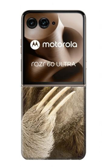 S3559 Sloth Pattern Case For Motorola Razr 70 Ultra, 60 Ultra, 50 Ultra, Ultra 2026, Ultra 2025
