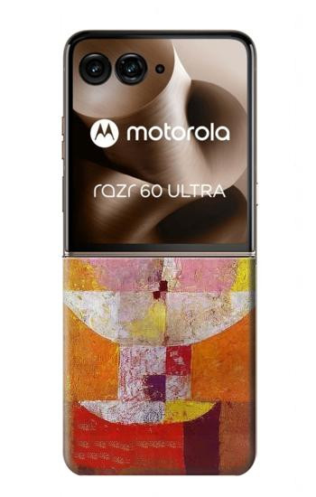 S3811 Paul Klee Senecio Man Head Case For Motorola Razr 70 Ultra, 60 Ultra, 50 Ultra, Ultra 2026, Ultra 2025
