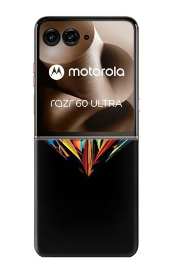S3842 Abstract Colorful Diamond Case For Motorola Razr 70 Ultra, 60 Ultra, 50 Ultra, Ultra 2026, Ultra 2025