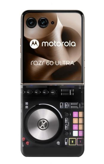 S3931 DJ Mixer Graphic Paint Case For Motorola Razr 70 Ultra, 60 Ultra, 50 Ultra, Ultra 2026, Ultra 2025