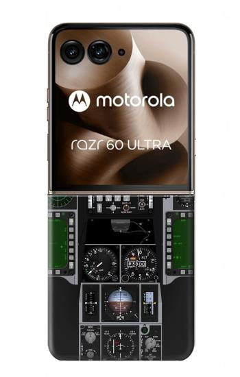 S3933 Fighter Aircraft UFO Case For Motorola Razr 70 Ultra, 60 Ultra, 50 Ultra, Ultra 2026, Ultra 2025