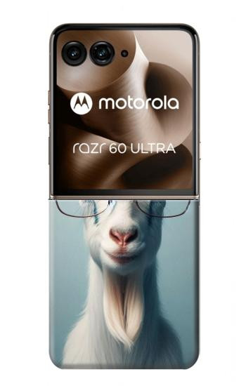 S3991 Goat Glasses Case For Motorola Razr 70 Ultra, 60 Ultra, 50 Ultra, Ultra 2026, Ultra 2025