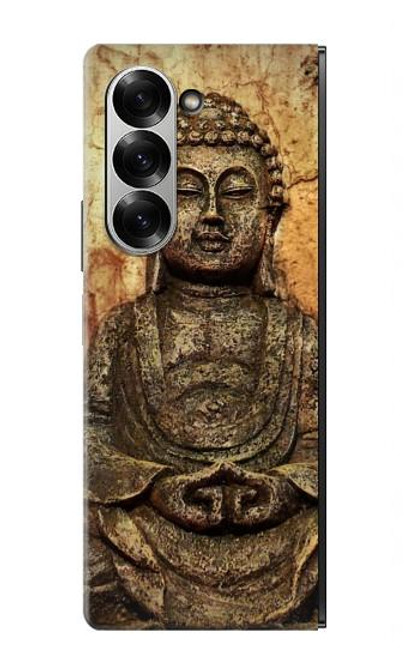 S0344 Buddha Rock Carving Case For Samsung Galaxy Z Fold 7