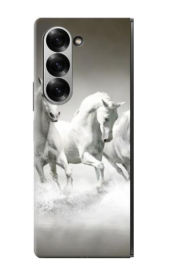 S0933 White Horses Case For Samsung Galaxy Z Fold 7