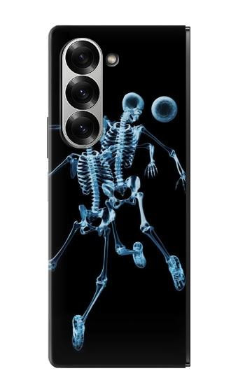 S1111 Soccer X-ray Case For Samsung Galaxy Z Fold 7