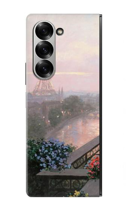 S1443 Terrace in Paris Eifel Case For Samsung Galaxy Z Fold 7