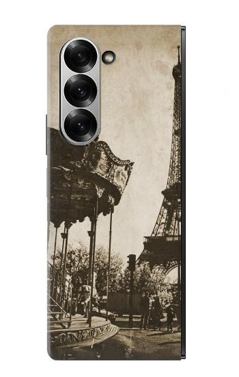 S2174 Eiffel Tower Vintage Paris Case For Samsung Galaxy Z Fold 7