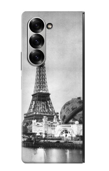 S2350 Old Paris Eiffel Tower Case For Samsung Galaxy Z Fold 7