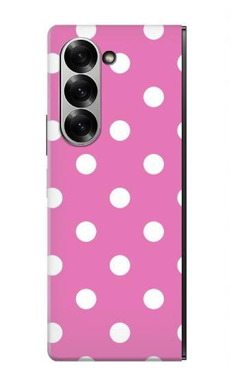S2358 Pink Polka Dots Case For Samsung Galaxy Z Fold 7