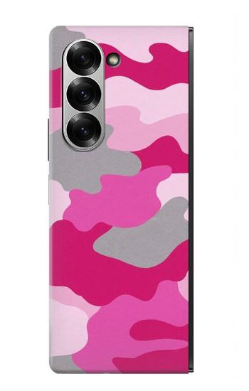 S2525 Pink Camo Camouflage Case For Samsung Galaxy Z Fold 7