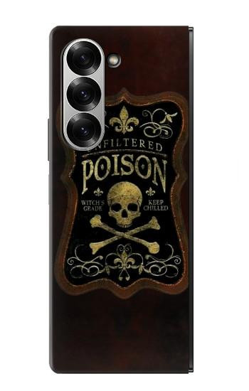S2649 Unfiltered Poison Vintage Glass Bottle Case For Samsung Galaxy Z Fold 7