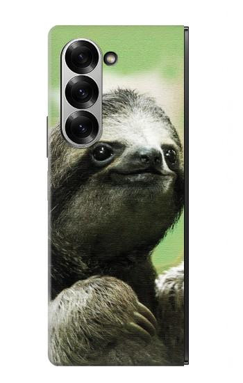 S2708 Smiling Sloth Case For Samsung Galaxy Z Fold 7