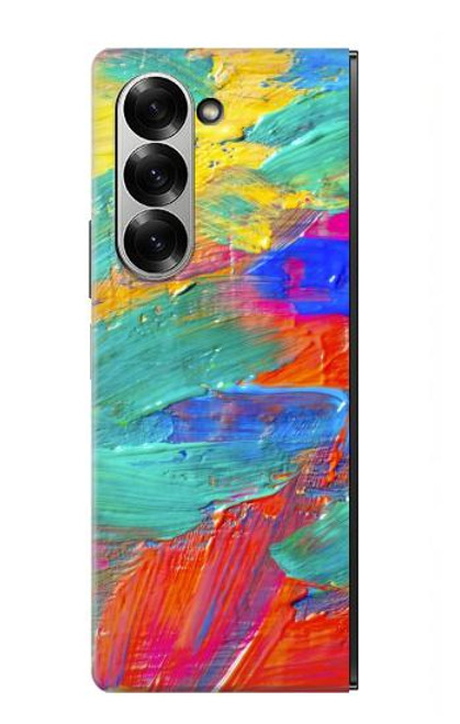 S2942 Brush Stroke Painting Case For Samsung Galaxy Z Fold 7