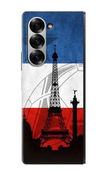 S2980 France Football Soccer Case For Samsung Galaxy Z Fold 7