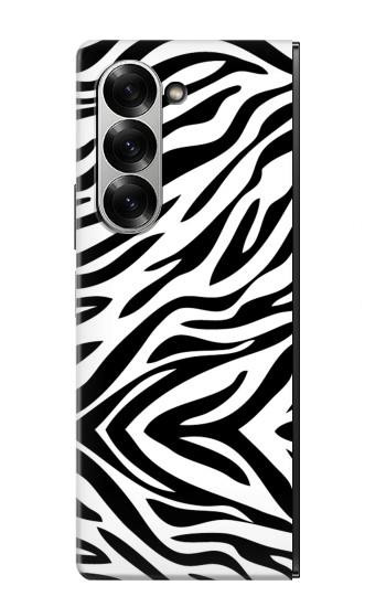 S3056 Zebra Skin Texture Graphic Printed Case For Samsung Galaxy Z Fold 7