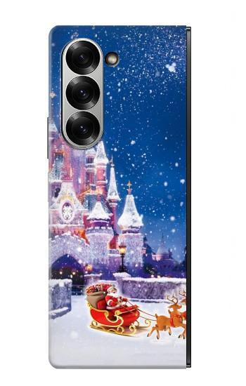 S3282 Santa Xmas Castle Case For Samsung Galaxy Z Fold 7