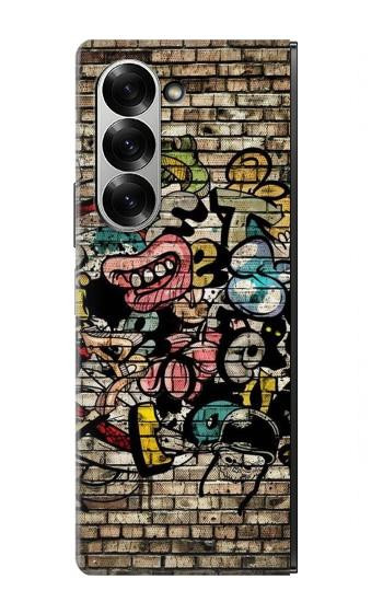 S3394 Graffiti Wall Case For Samsung Galaxy Z Fold 7