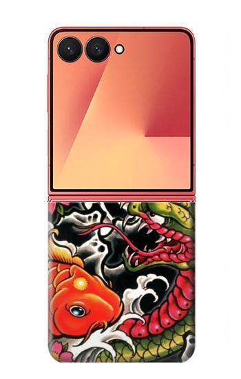 S0605 Yakuza Tattoo Case For Samsung Galaxy Z Flip 7