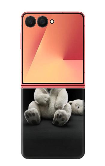 S0878 Black Bear Case For Samsung Galaxy Z Flip 7