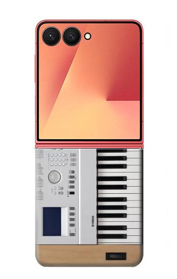 S0891 Keyboard Digital Piano Case For Samsung Galaxy Z Flip 7