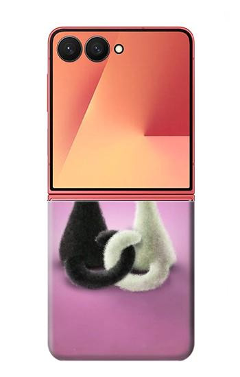 S1832 Love Cat Case For Samsung Galaxy Z Flip 7