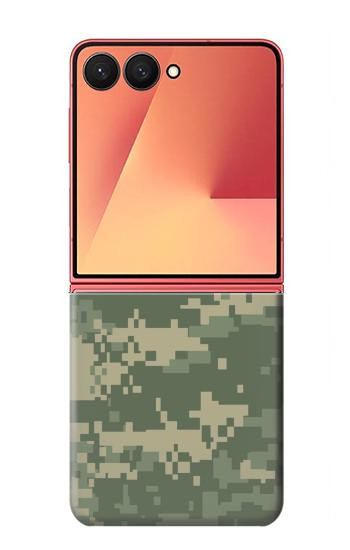 S2173 Digital Camo Camouflage Graphic Printed Case For Samsung Galaxy Z Flip 7