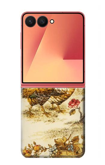 S2181 French Country Chicken Case For Samsung Galaxy Z Flip 7