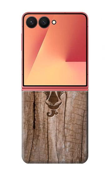 S2183 Goat Wood Graphic Printed Case For Samsung Galaxy Z Flip 7