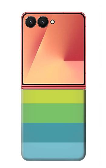 S2363 Rainbow Pattern Case For Samsung Galaxy Z Flip 7