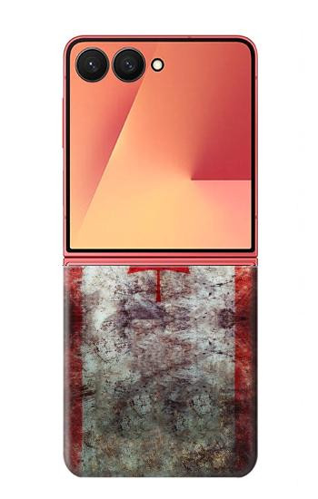 S2490 Canada Maple Leaf Flag Texture Case For Samsung Galaxy Z Flip 7