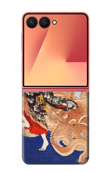 S2496 Japan Art Utagawa Kuniyoshi Tamatori Case For Samsung Galaxy Z Flip 7