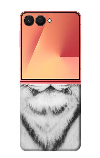 S2553 White Tiger Case For Samsung Galaxy Z Flip 7