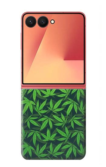S2666 Marijuana Pattern Case For Samsung Galaxy Z Flip 7