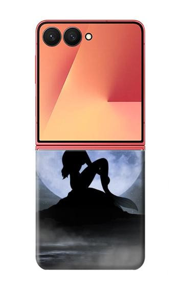 S2668 Mermaid Silhouette Moon Night Case For Samsung Galaxy Z Flip 7