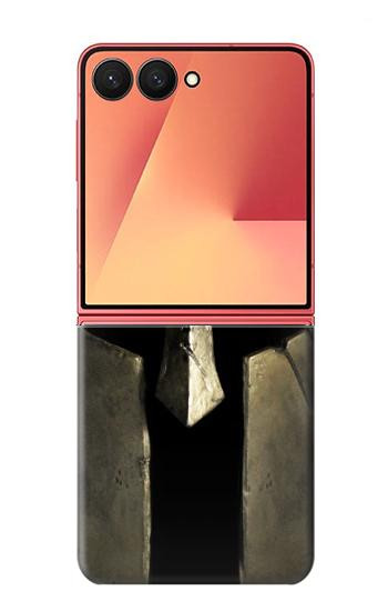 S2673 Spartan Warrior Helmet Case For Samsung Galaxy Z Flip 7