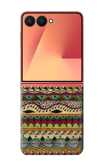 S2860 Aztec Boho Hippie Pattern Case For Samsung Galaxy Z Flip 7