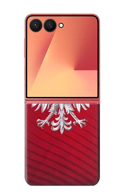 S3005 Poland Football Soccer Case For Samsung Galaxy Z Flip 7 S3005 Poland Football Soccer Case For Samsung Galaxy Z Flip 7