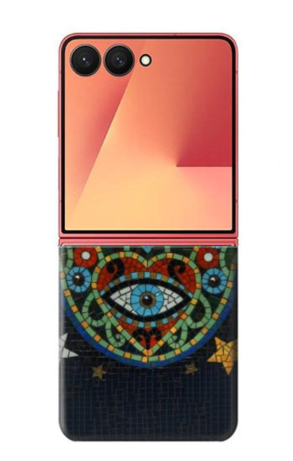 S3175 Hamsa Hand Mosaics Case For Samsung Galaxy Z Flip 7
