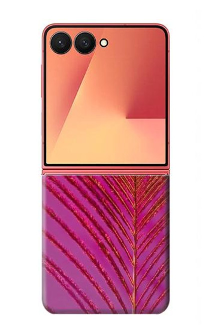 S3201 Pink Peacock Feather Case For Samsung Galaxy Z Flip 7 S3201 Pink Peacock Feather Case For Samsung Galaxy Z Flip 7