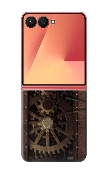 S3221 Steampunk Clock Gears Case For Samsung Galaxy Z Flip 7