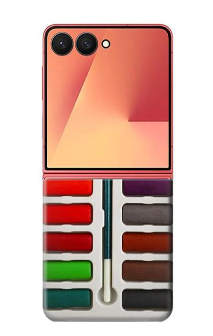 S3243 Watercolor Paint Set Case For Samsung Galaxy Z Flip 7