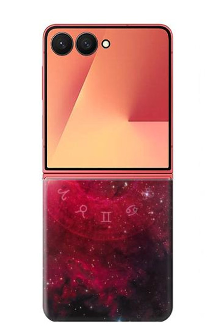 S3368 Zodiac Red Galaxy Case For Samsung Galaxy Z Flip 7 S3368 Zodiac Red Galaxy Case For Samsung Galaxy Z Flip 7