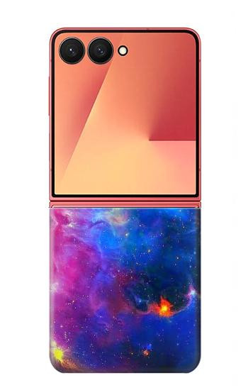 S3371 Nebula Sky Case For Samsung Galaxy Z Flip 7