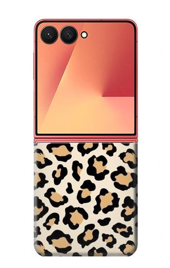 S3374 Fashionable Leopard Seamless Pattern Case For Samsung Galaxy Z Flip 7