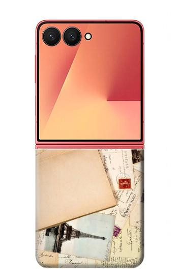 S3397 Postcards Memories Case For Samsung Galaxy Z Flip 7