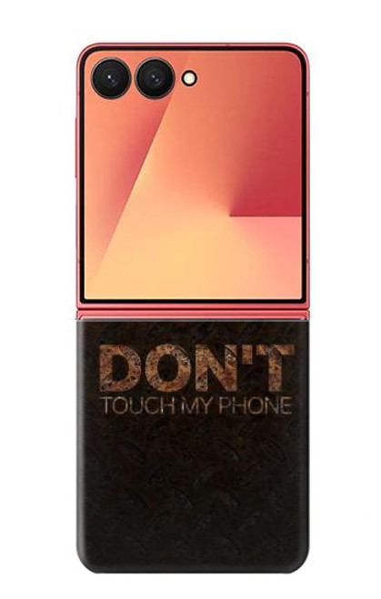 S3412 Do Not Touch My Phone Case For Samsung Galaxy Z Flip 7 S3412 Do Not Touch My Phone Case For Samsung Galaxy Z Flip 7